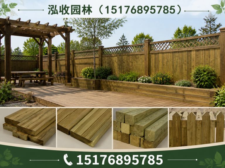 阜新京津冀防腐木工程展示图
